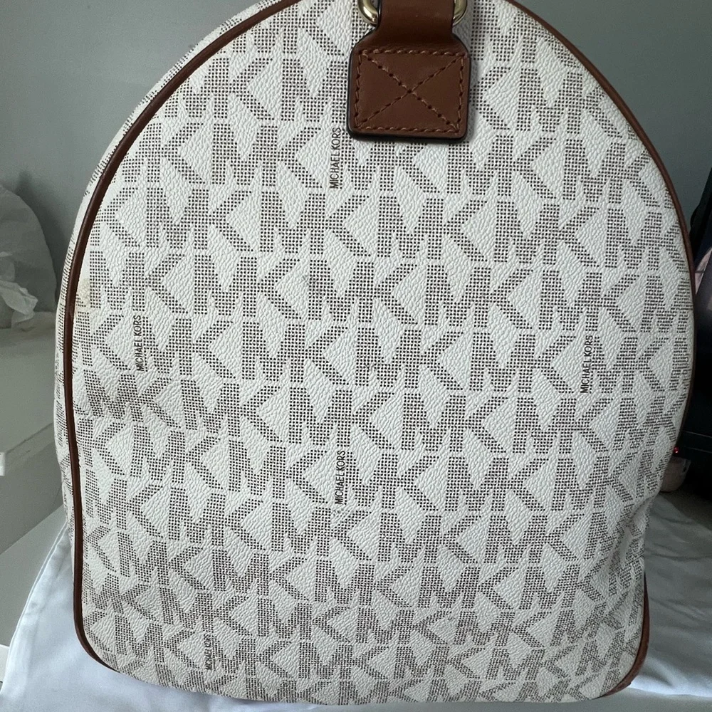 Michael Kors weekender travel duffle bag